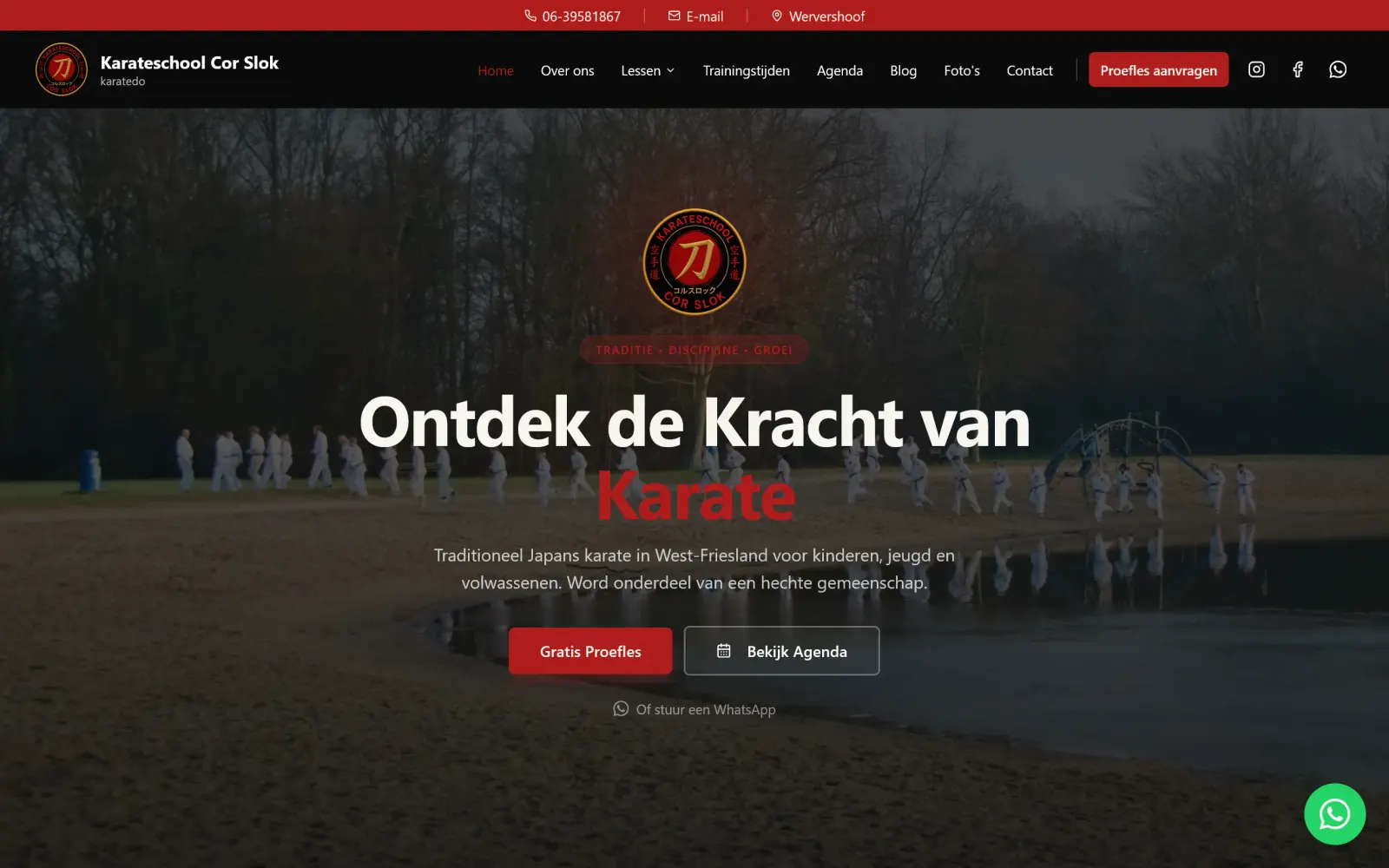 Karate School Cor Slok