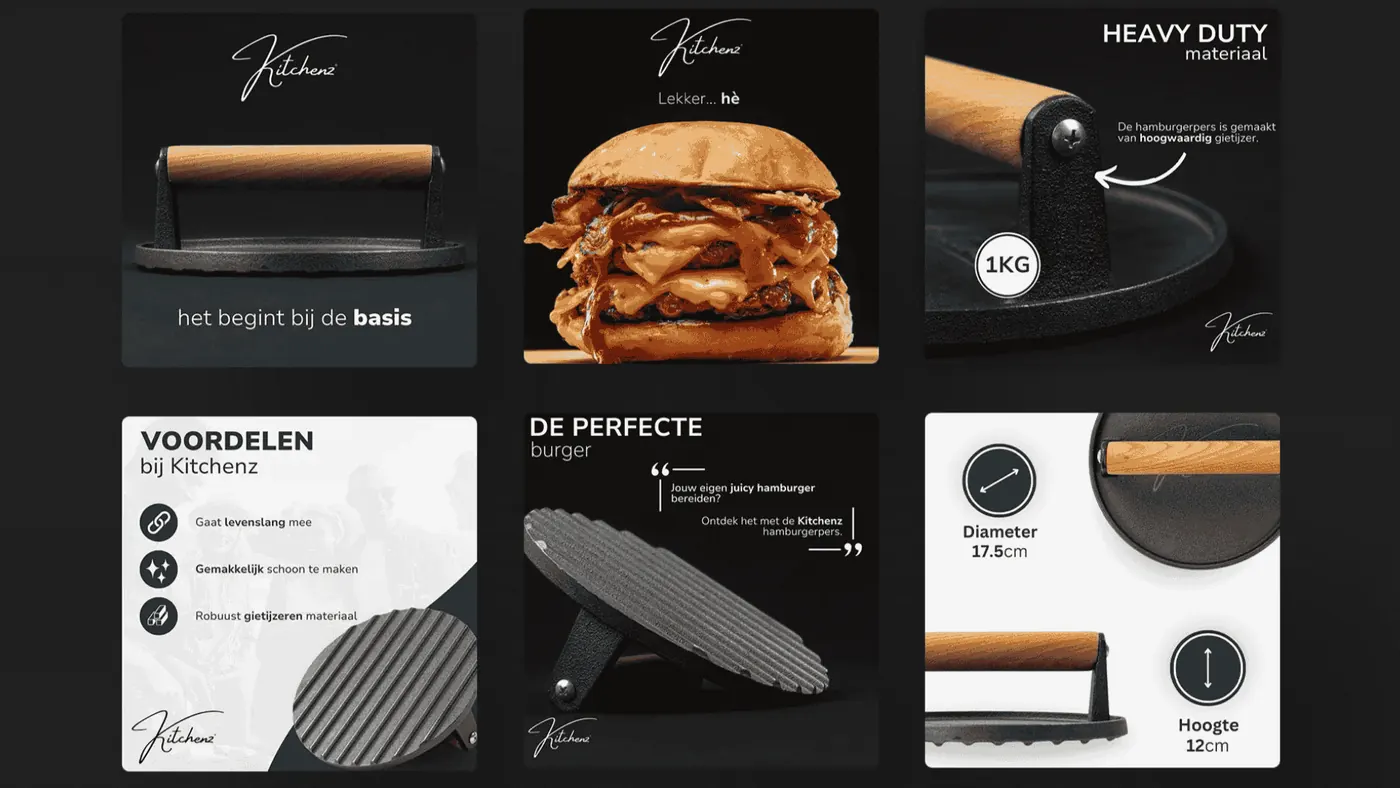 Hamburgerpers - Kitchenz